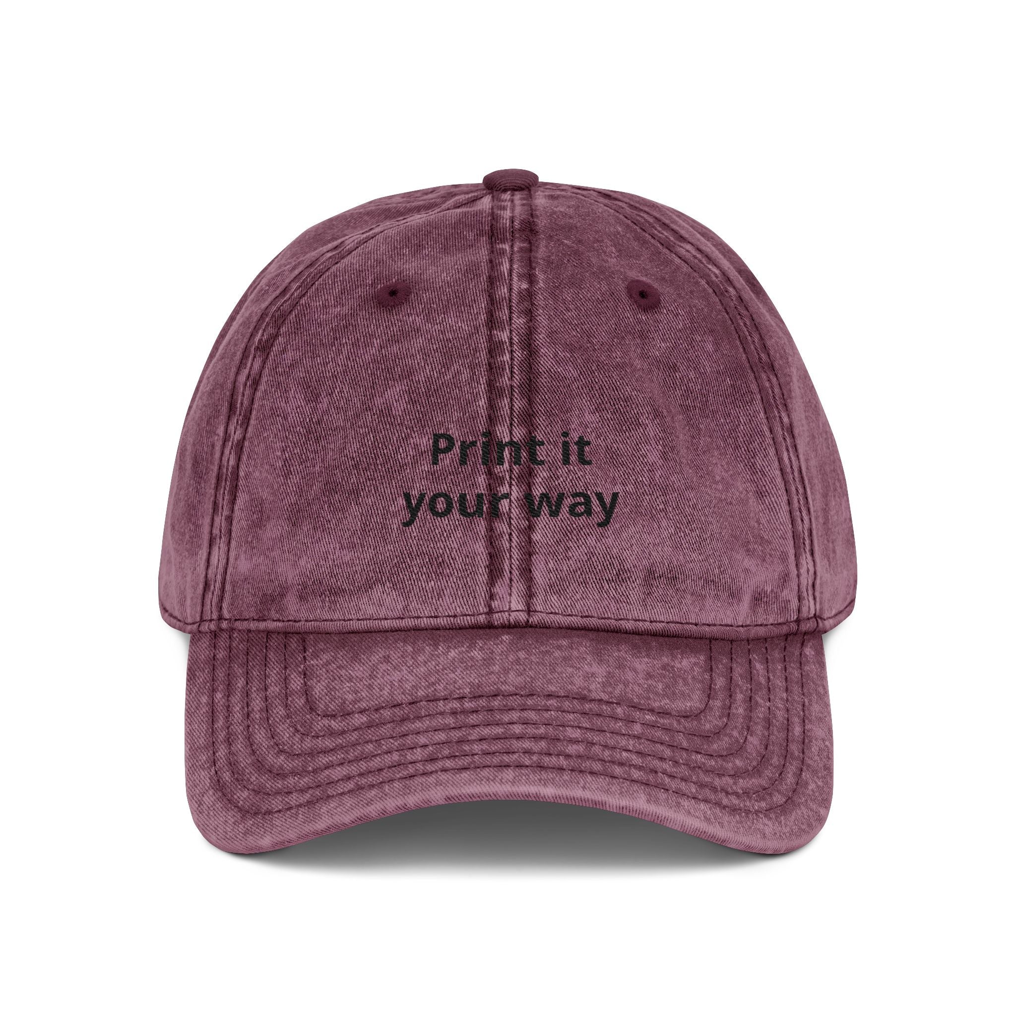 Embroidered Vintage Dad Hat
