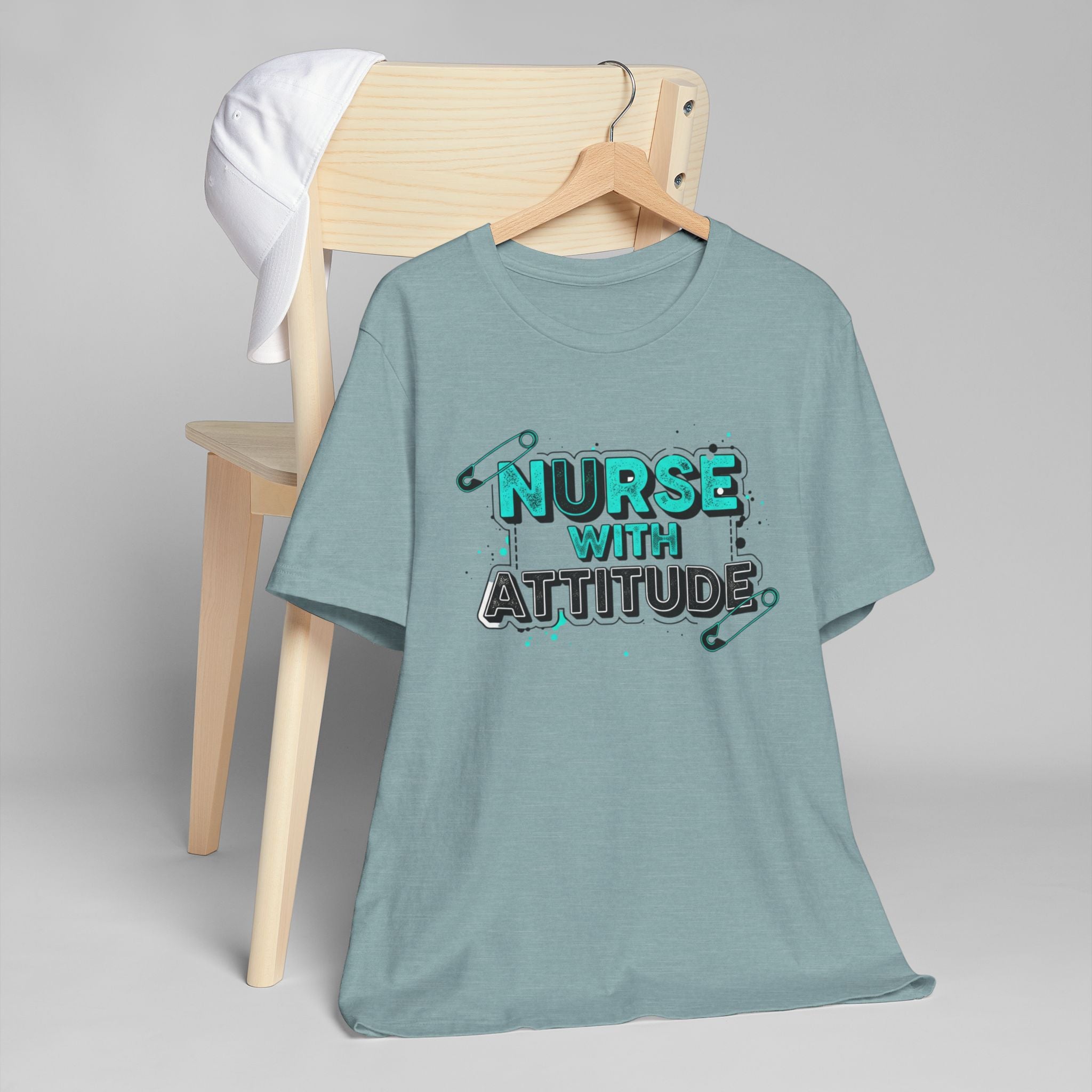 Nurse With Attitude T-Shirt — Funny Medical Tee for Nurses