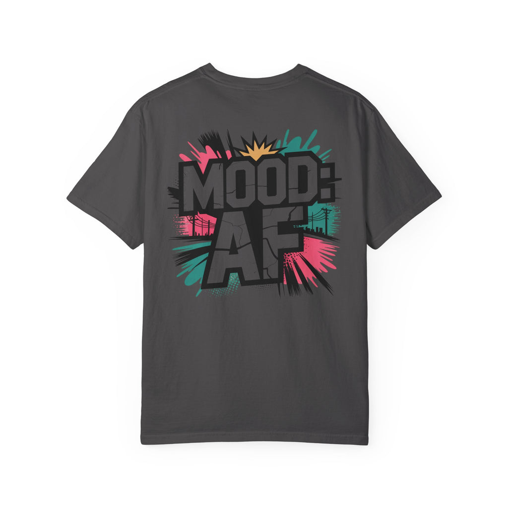 MOOD AF Graphic Tee — Bold Retro Pop-Art Unisex T-Shirt