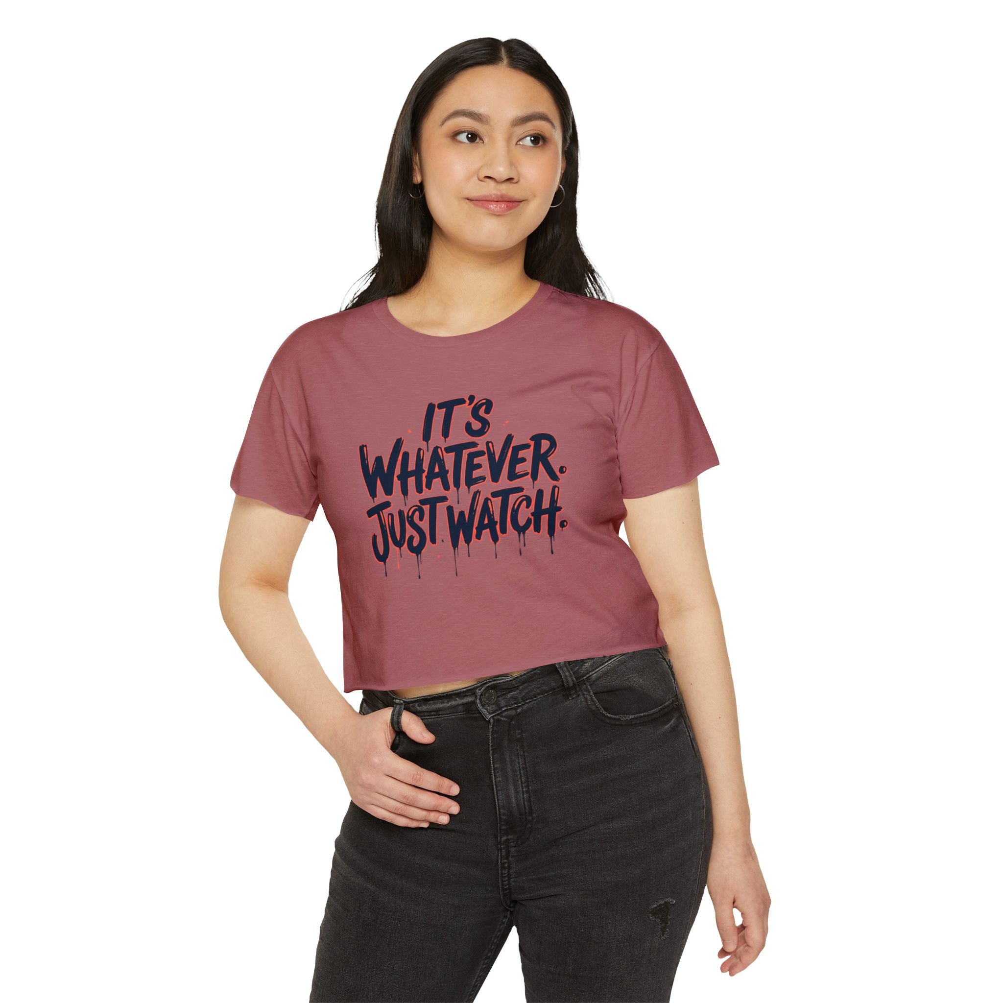 Just Watch Crop Top