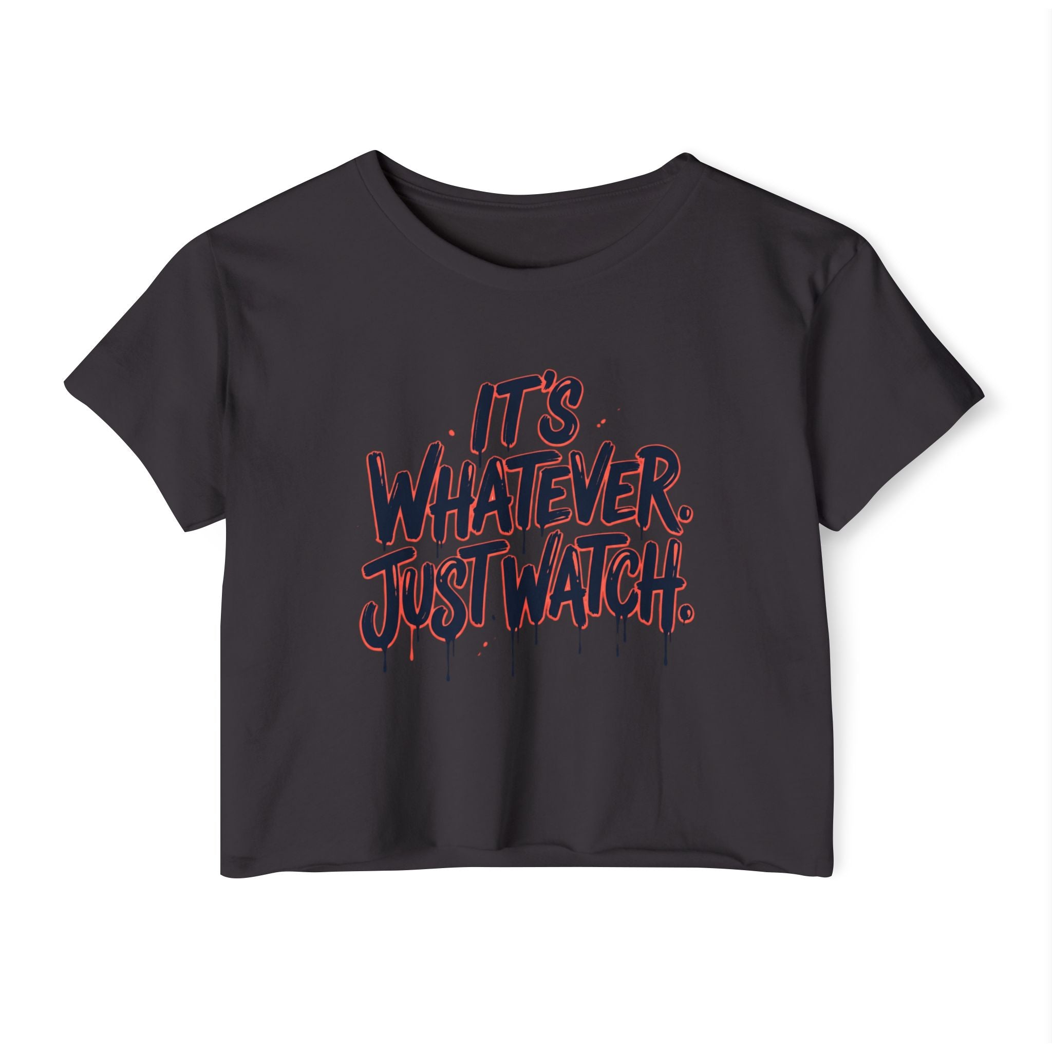 Just Watch Crop Top