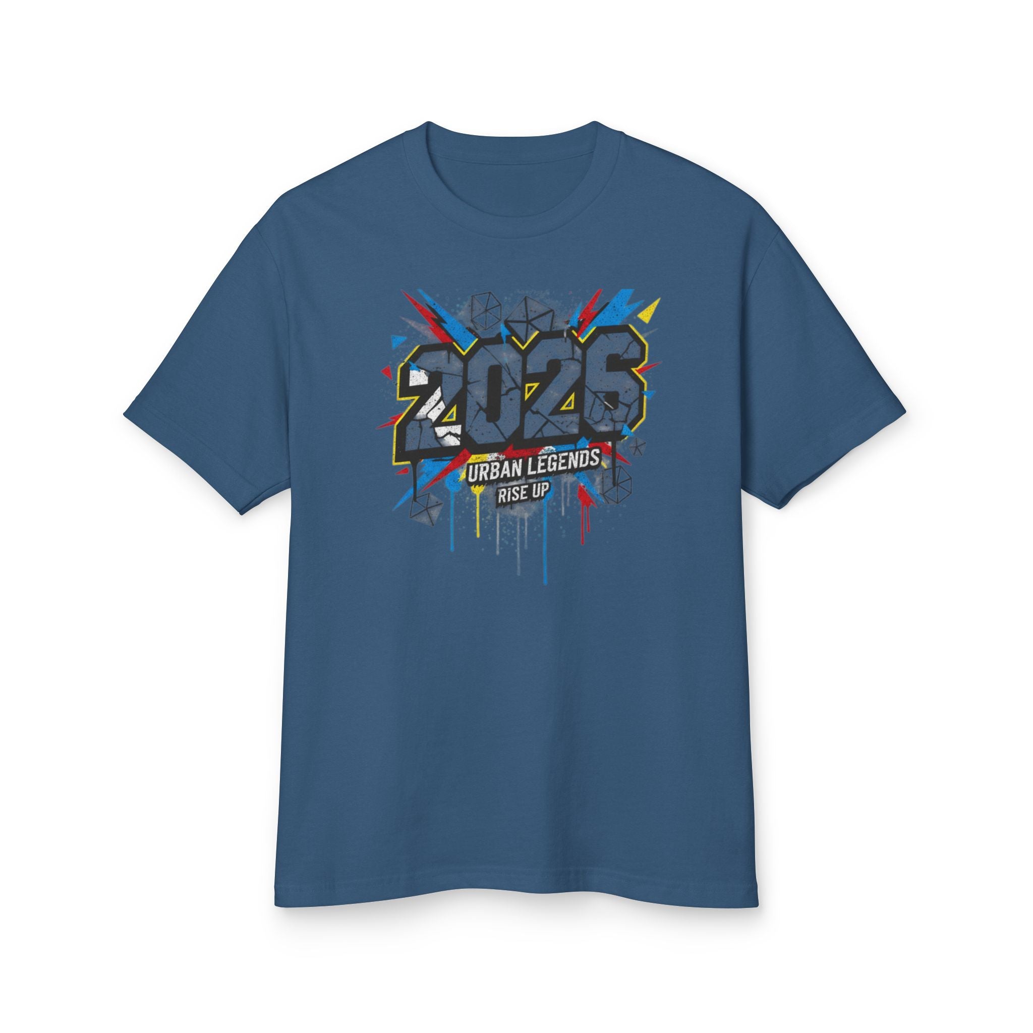2026 Street Art Graphic Tee - Urban Legends College Streetwear T-Shirt