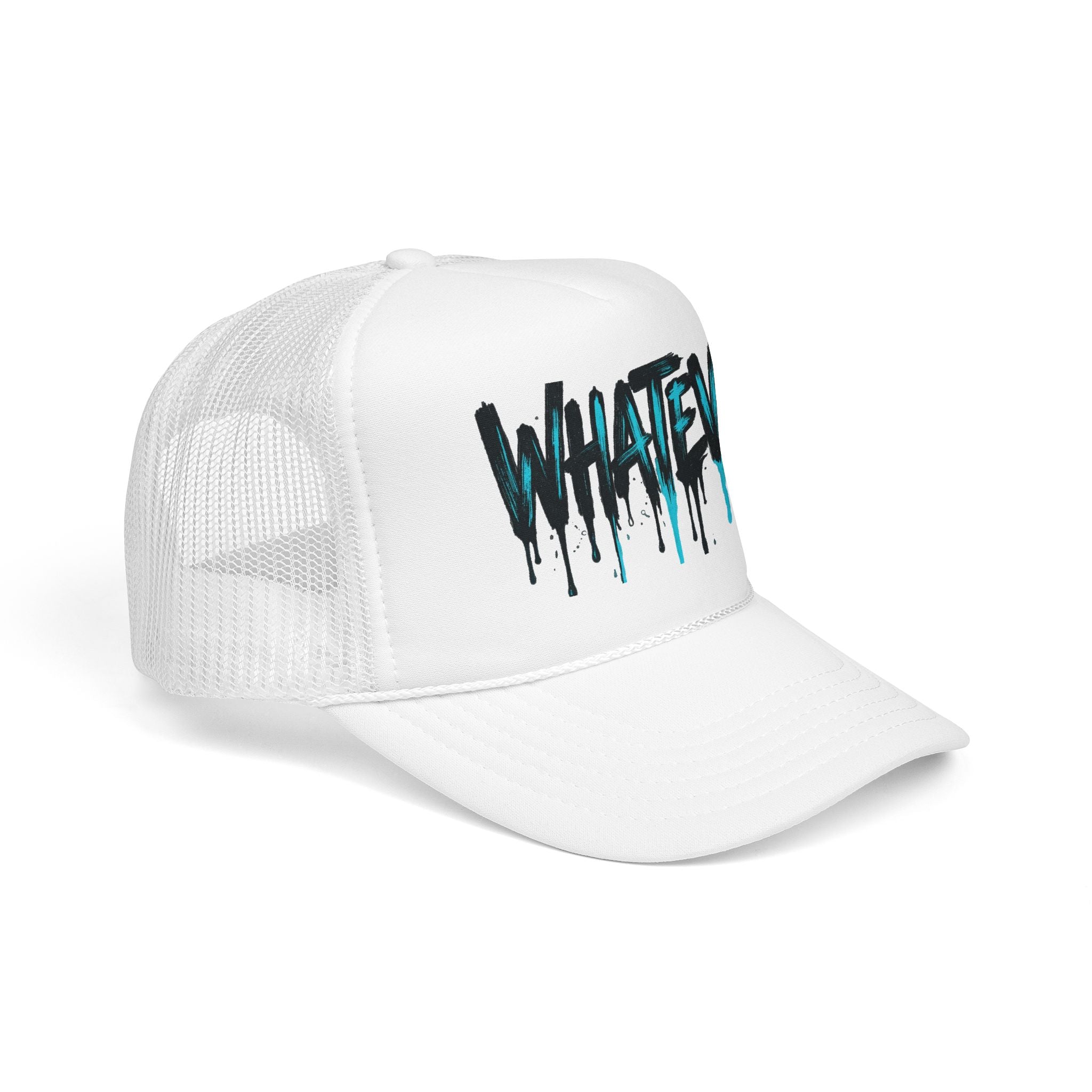 WHATEVER Drip Trucker Hat