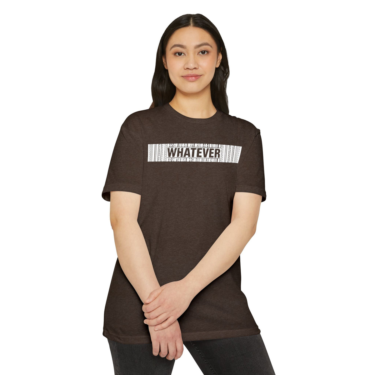 WHATEVER Barcode T-Shirt