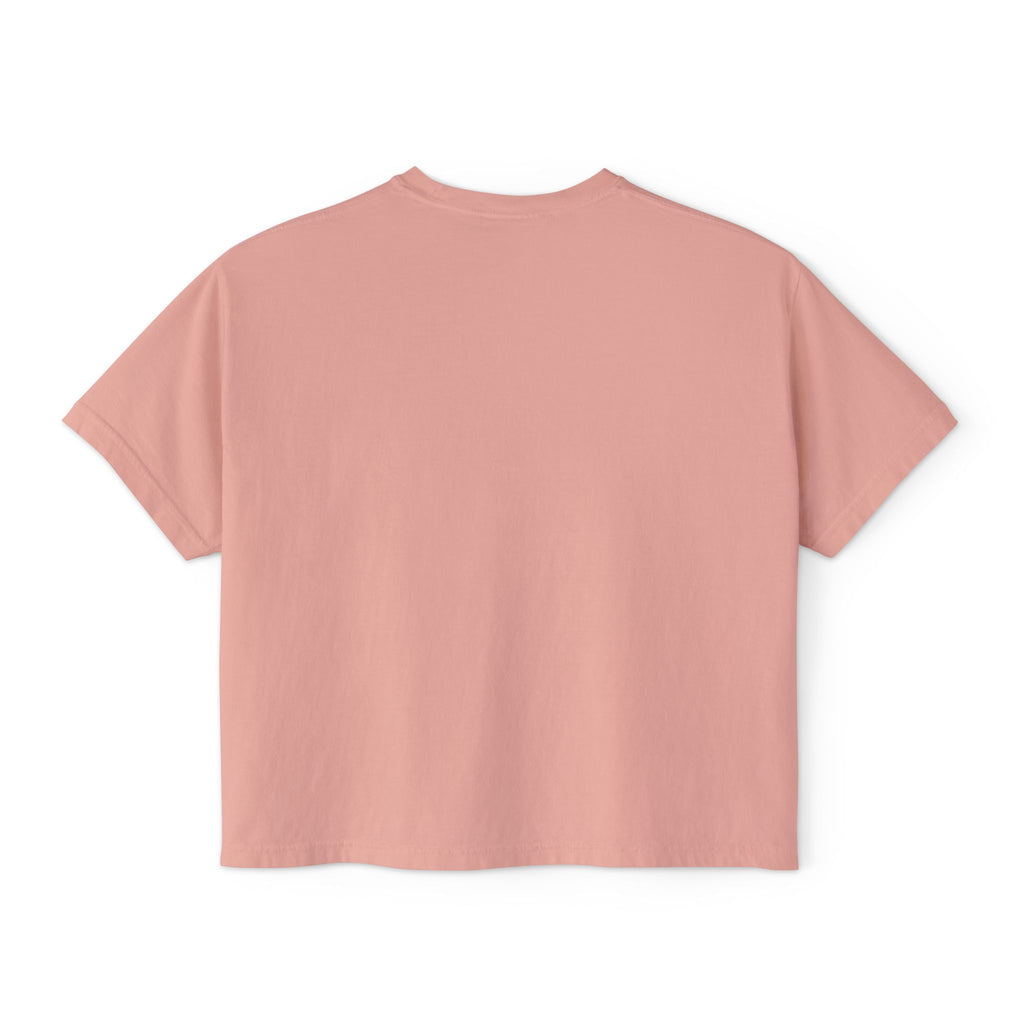 High Demand No Restock Boxy Tee — Women's Graphic Cropped T-Shirt