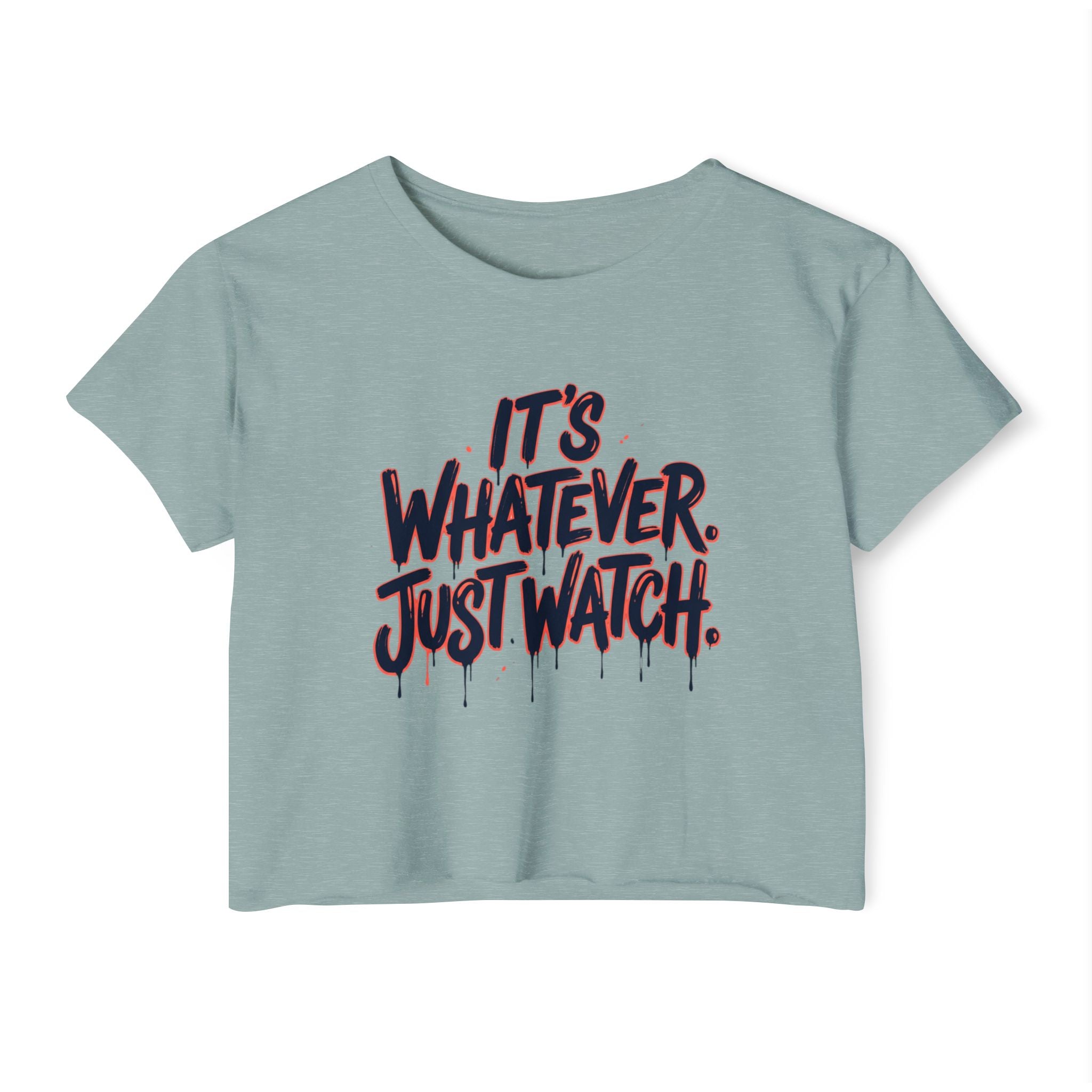 Just Watch Crop Top