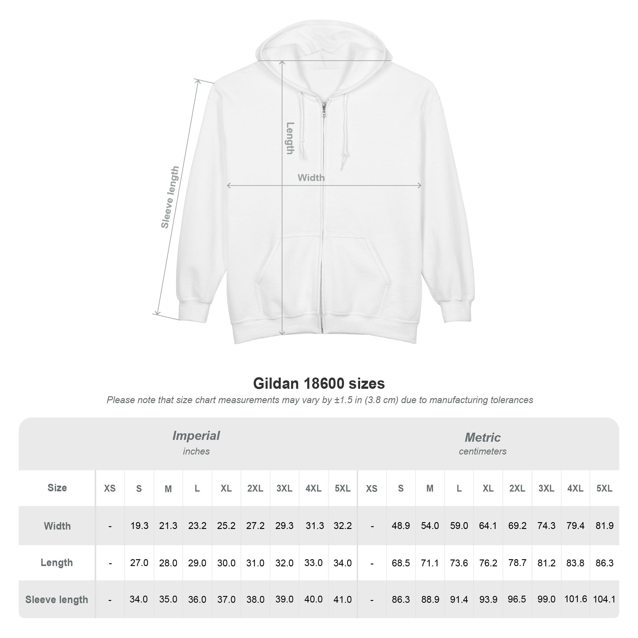 IT'S WHATEVER Full Zip Hoodie