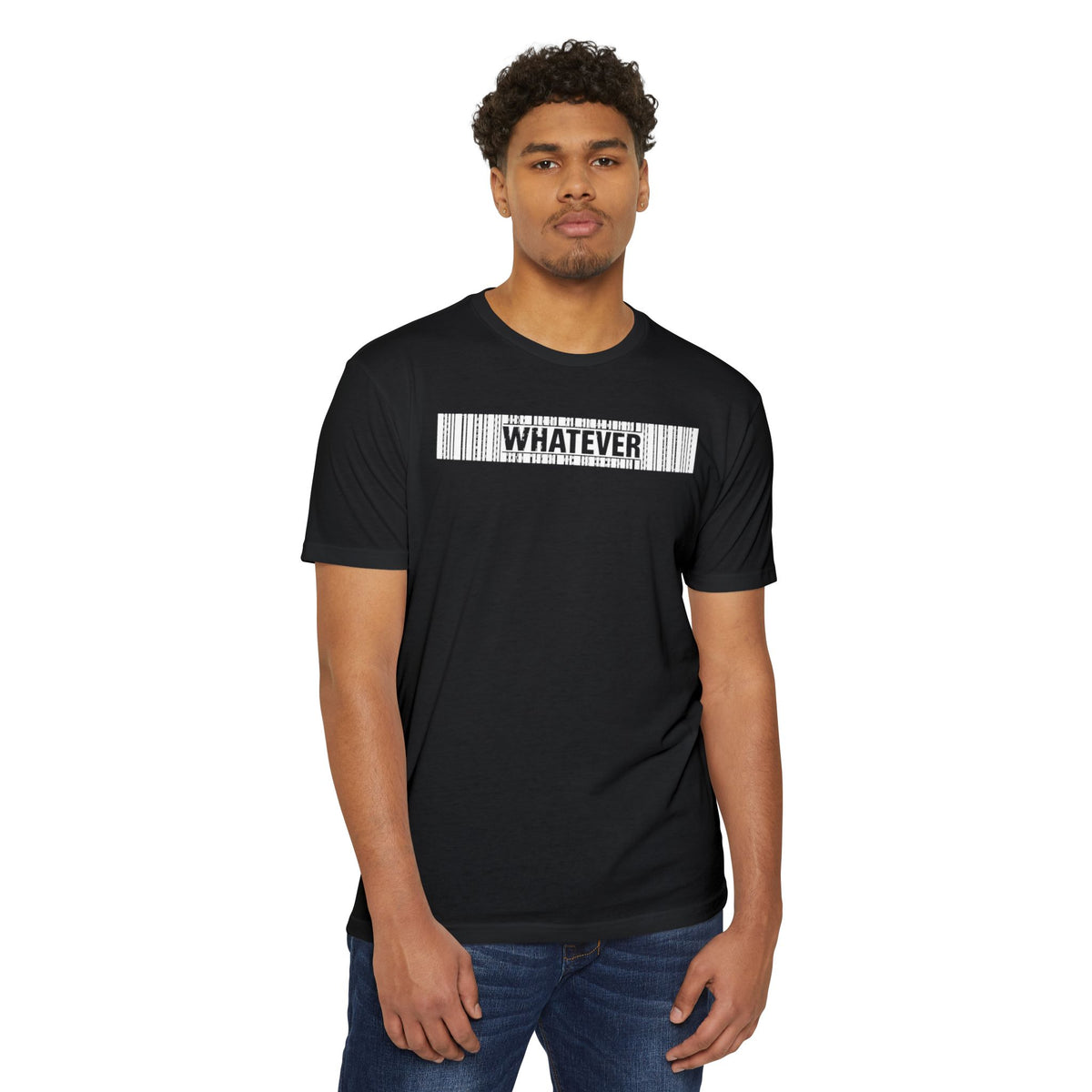 WHATEVER Barcode T-Shirt