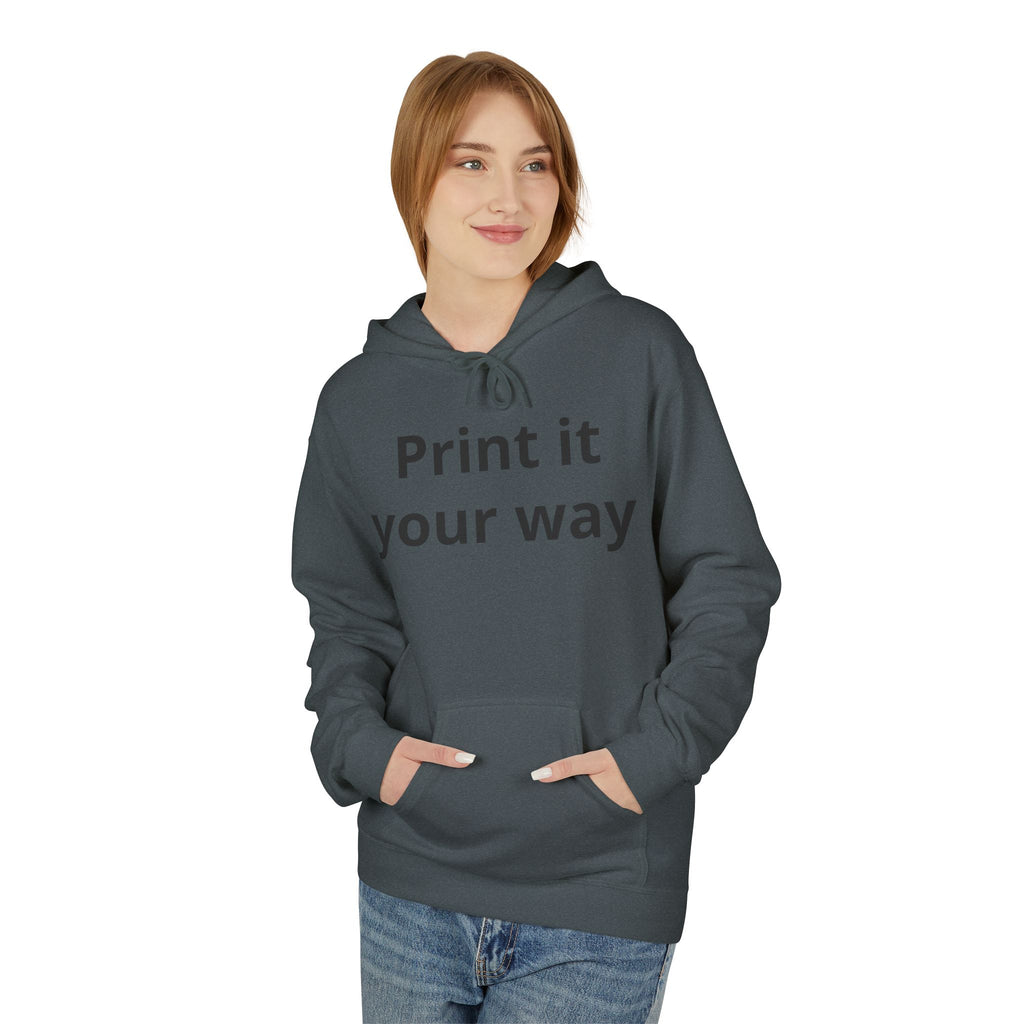 Customizable Midweight Hoodie