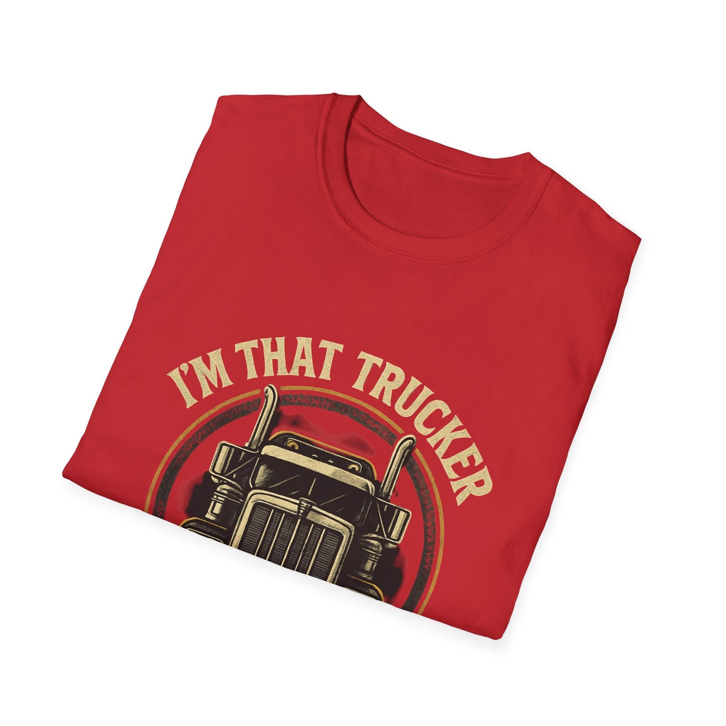 Long Haul Trucker Pride T-Shirt - Unisex Softstyle Tee
