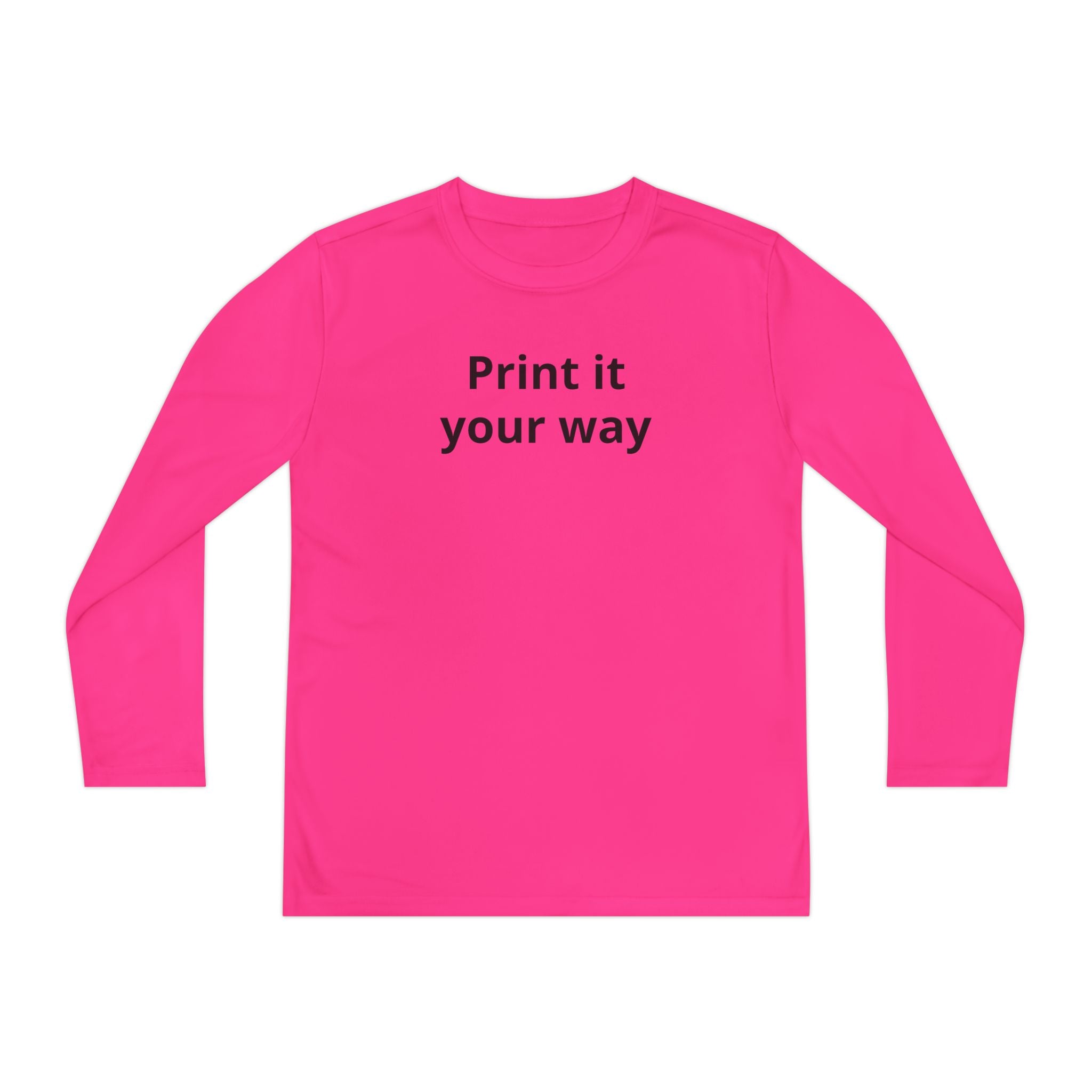 Youth Long Sleeve Performance Tee