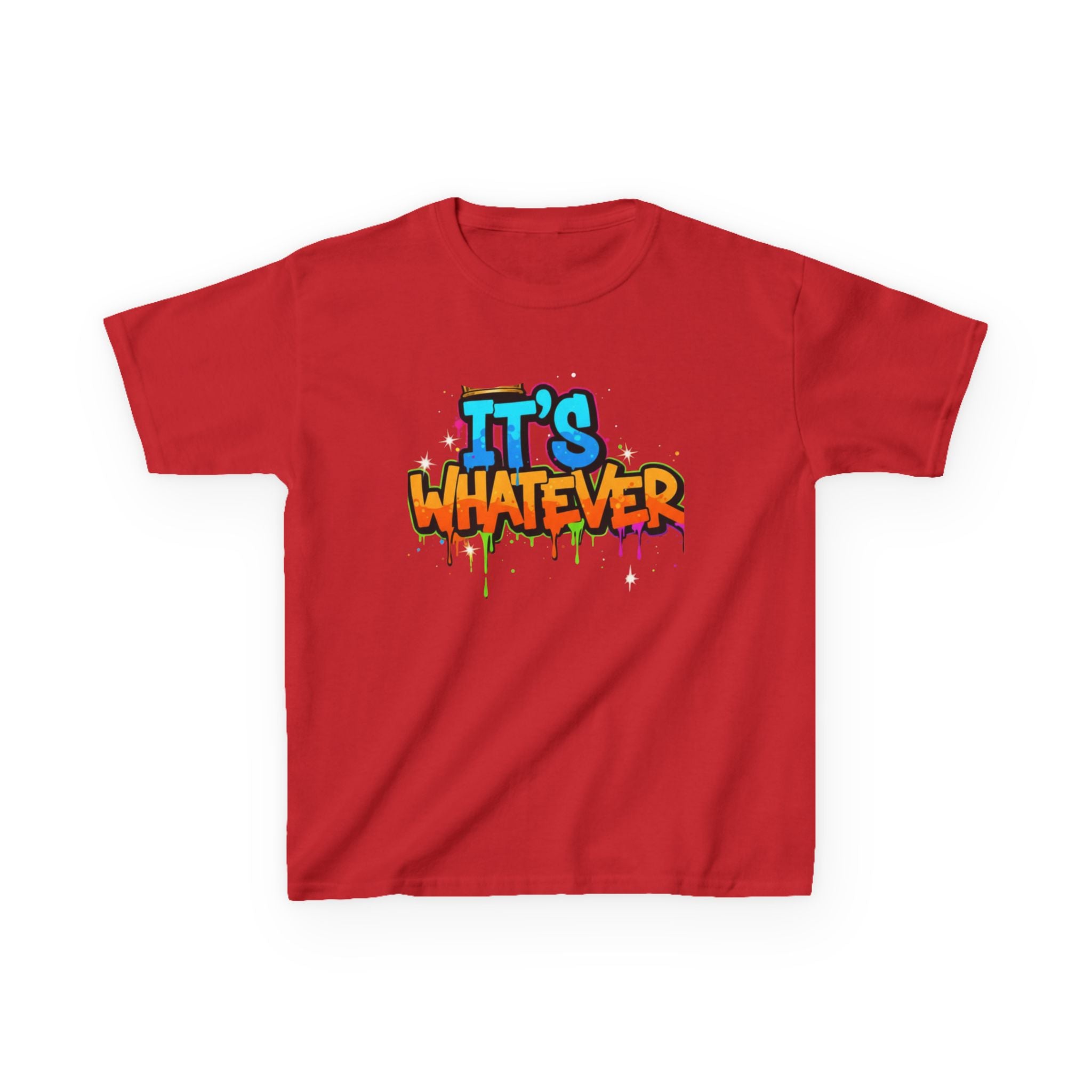 Color Drip Graffiti Kids Tee — Streetwear Graphic T-Shirt