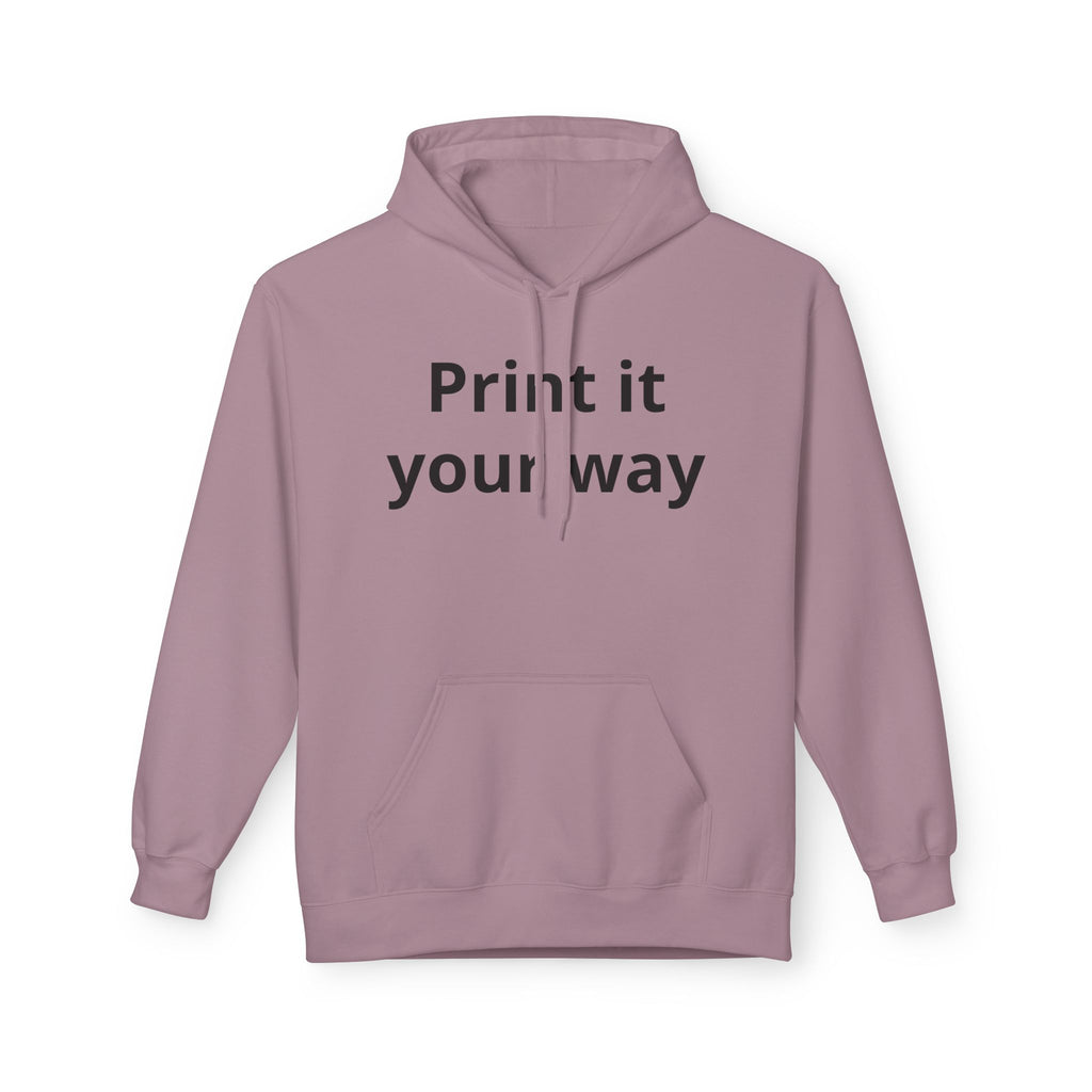 Customizable Midweight Hoodie