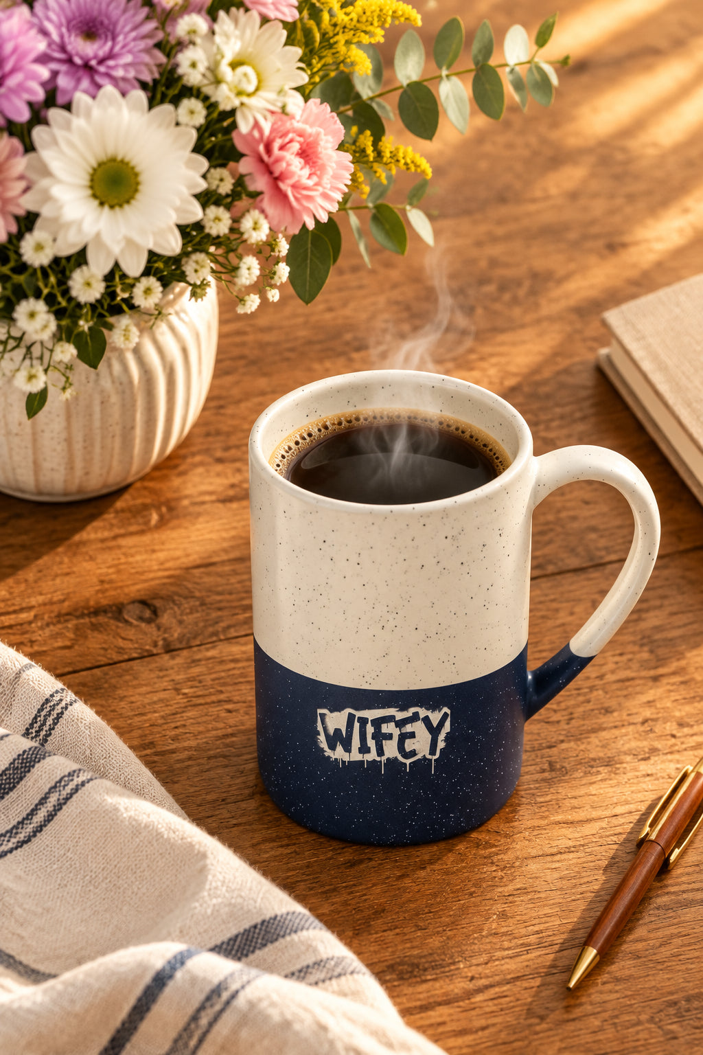 Speckled Wayland Engraved Mug