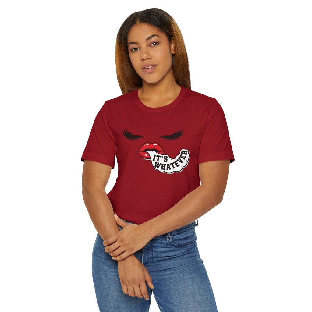 It's Whatever Lip Graphic T-Shirt