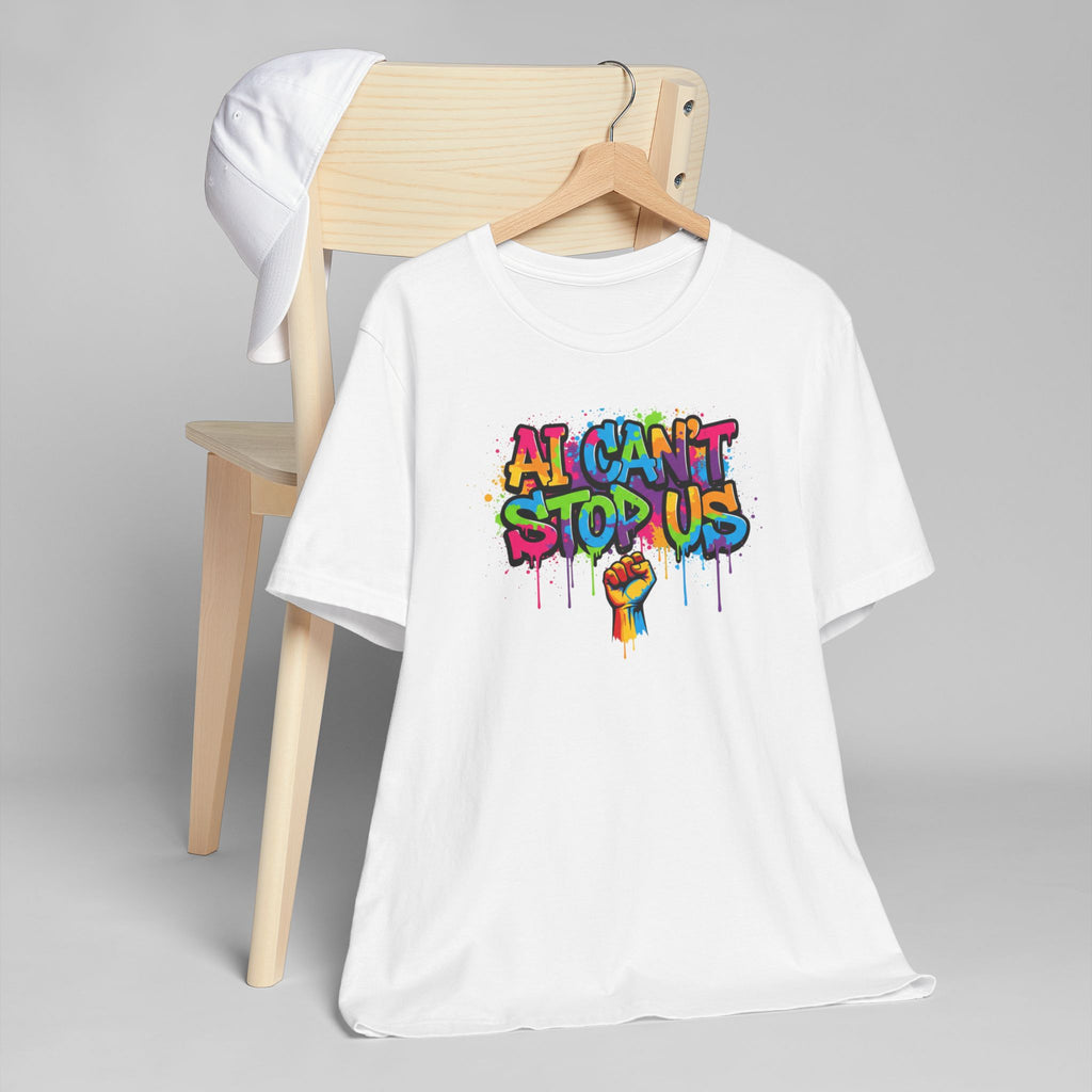 AI Can't Stop Us Graffiti Tee