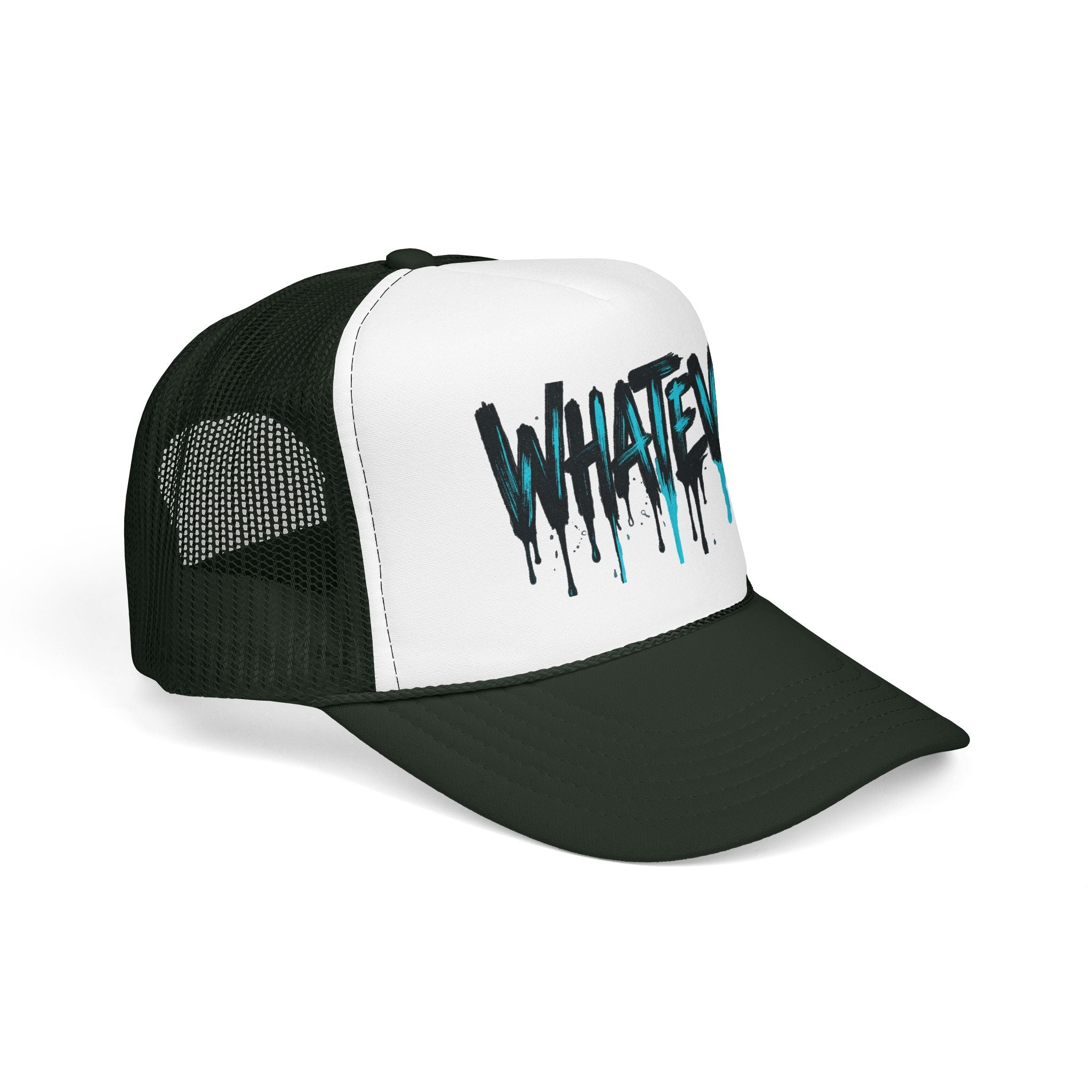 WHATEVER Drip Trucker Hat