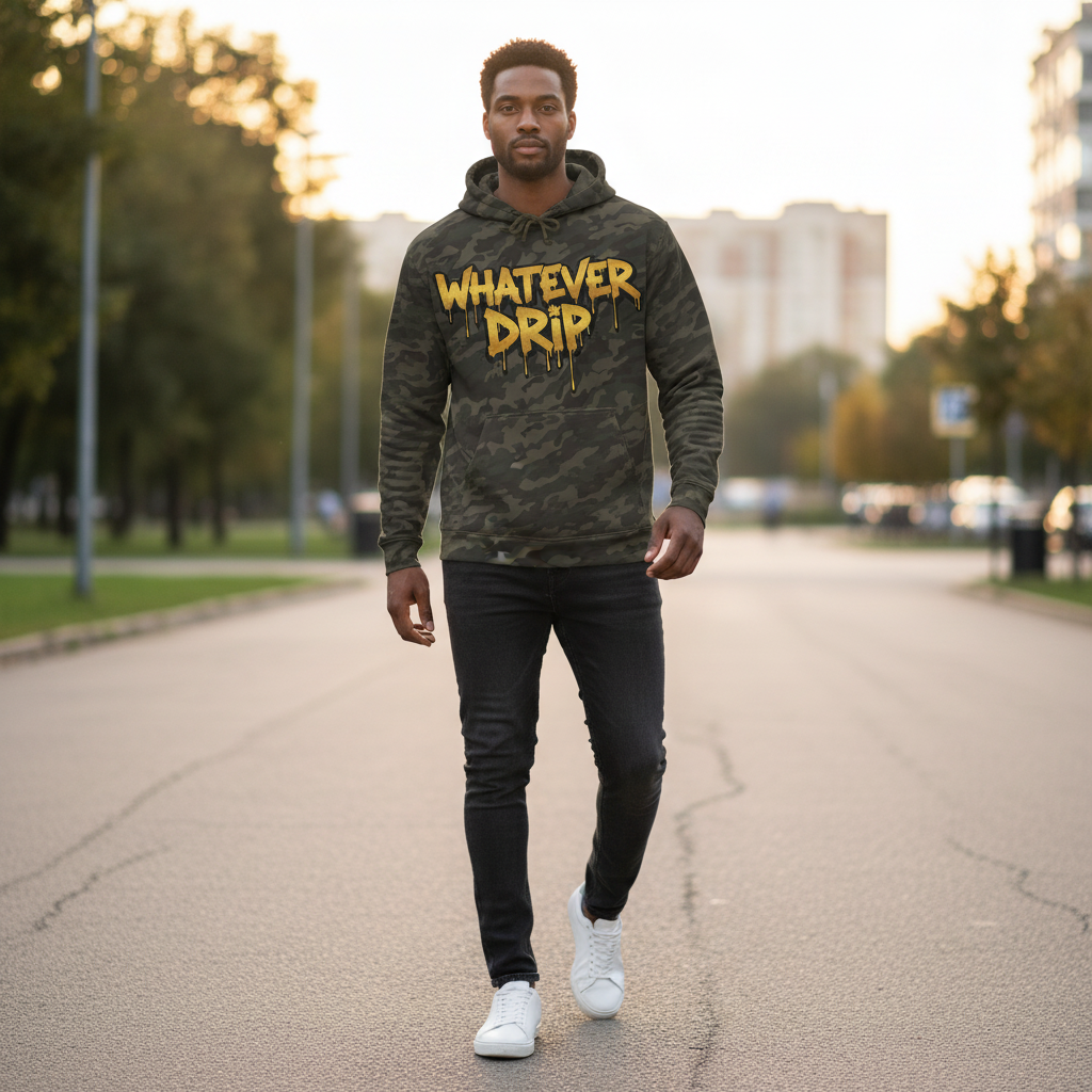 Whatever Drip Pullover Hoodie