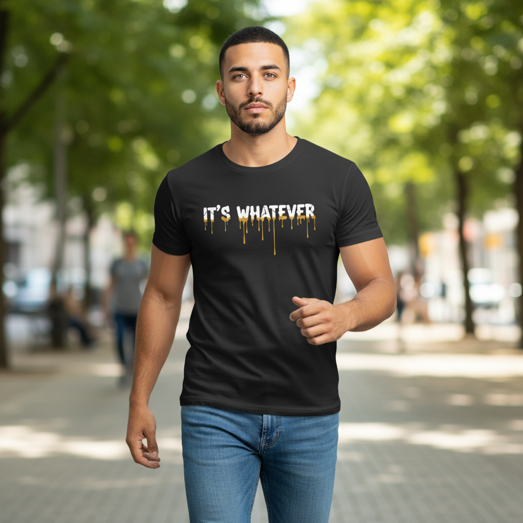 Drip Lettering Graphic Tee