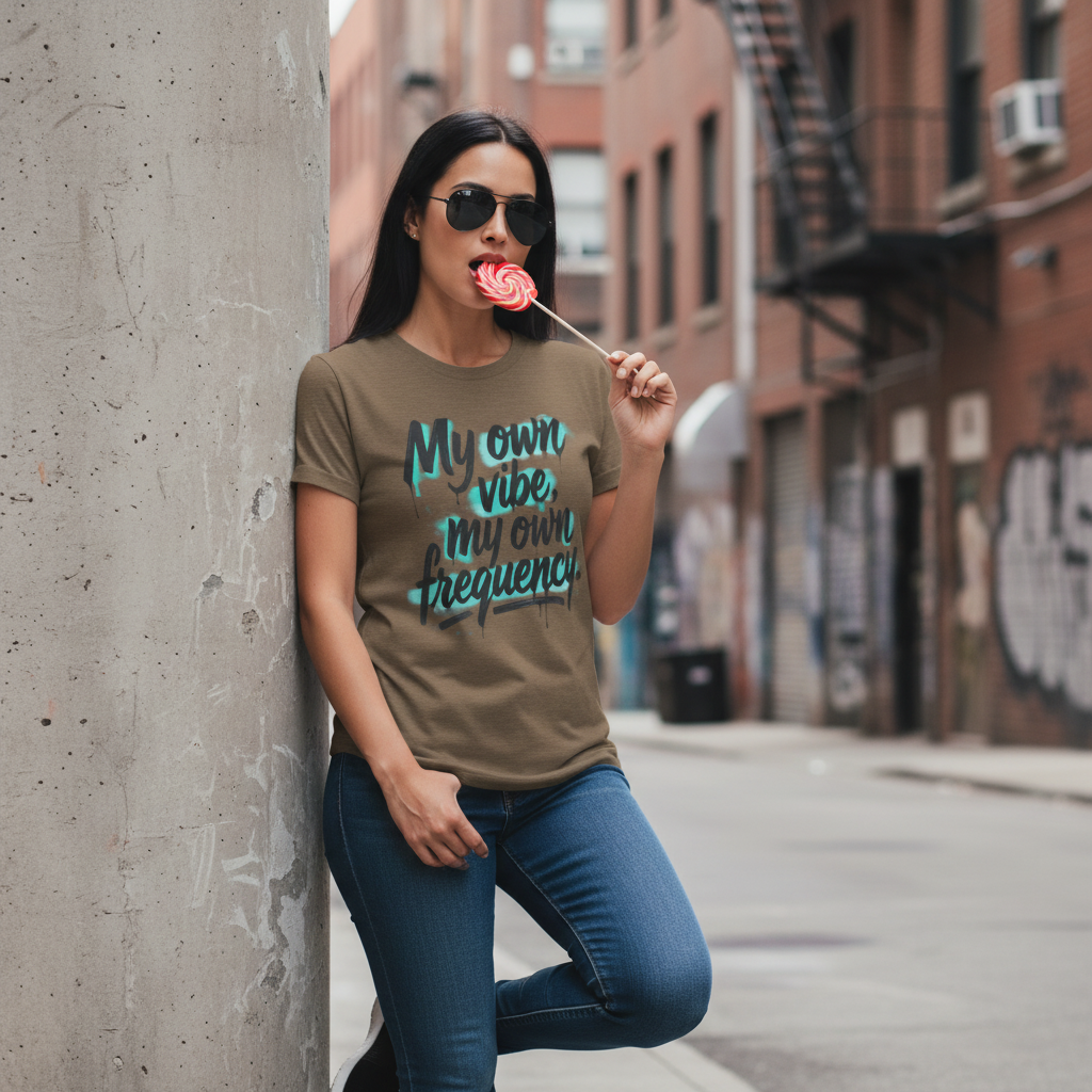 My Own Vibe Tee — Inspirational Graphic T‑Shirt