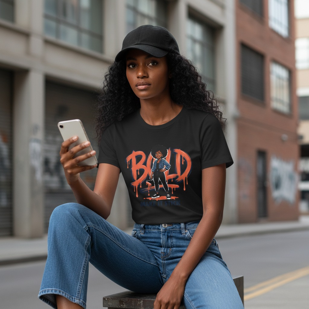 Bold Make It Stick Graphic Tee