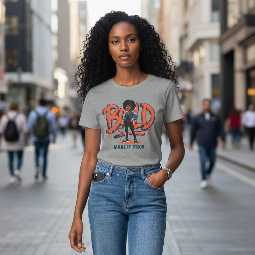 Bold Make It Stick Graphic Tee
