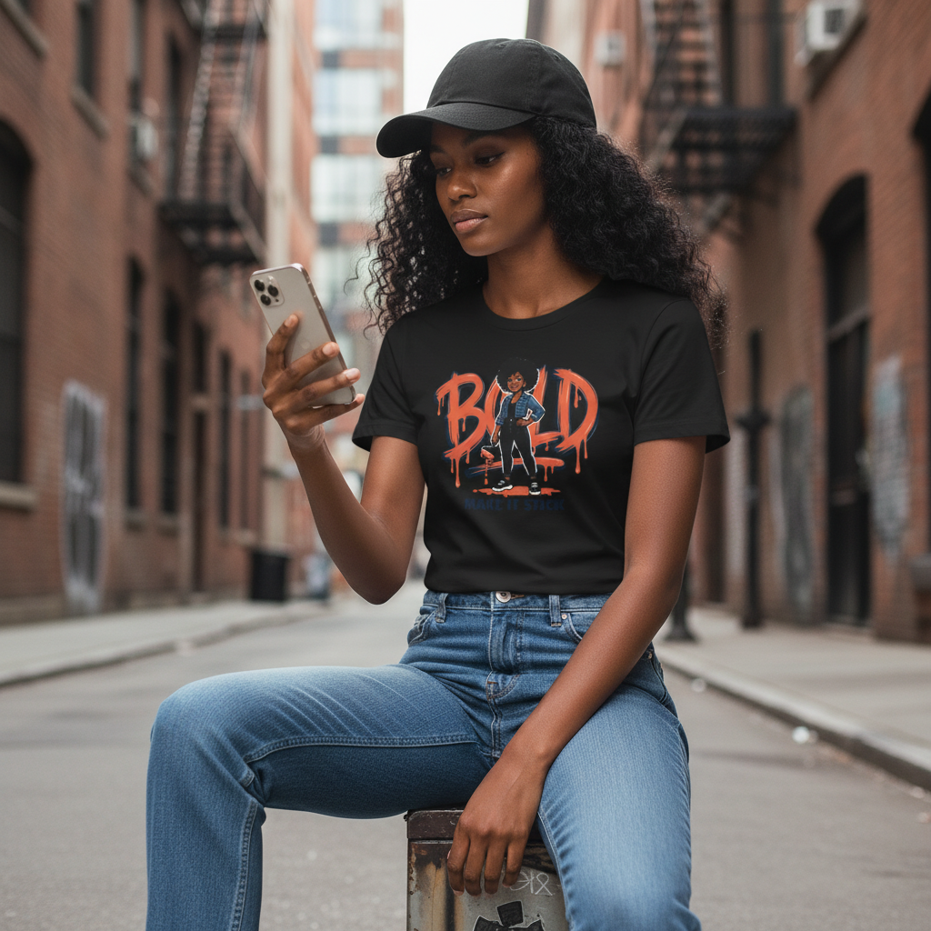Bold Make It Stick Graphic Tee