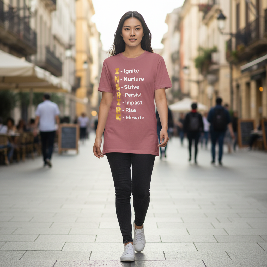 INSPIRE Acrostic Graphic Tee