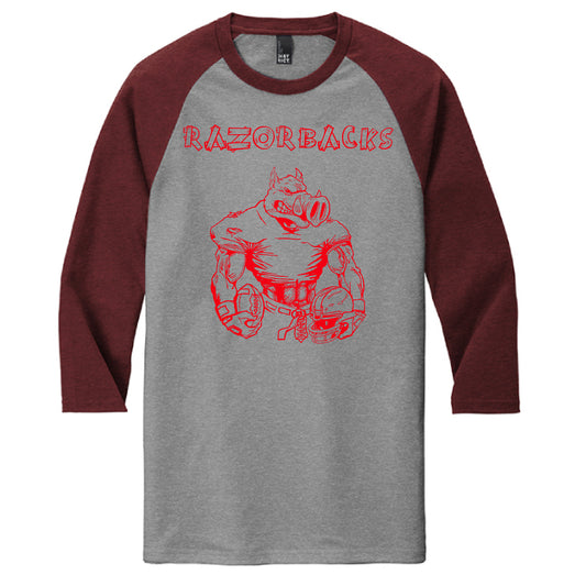 Maroon Fr/Gy F - FRONT