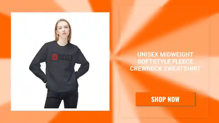 Unisex Midweight Softstyle Fleece Crewneck Sweatshirt by@Outfy