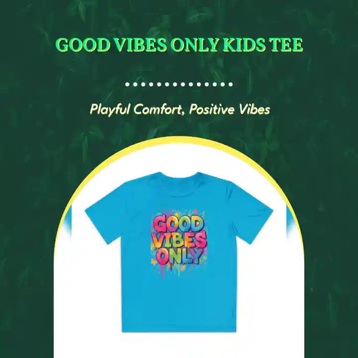 Good Vibes Only Kids Tee by@Outfy