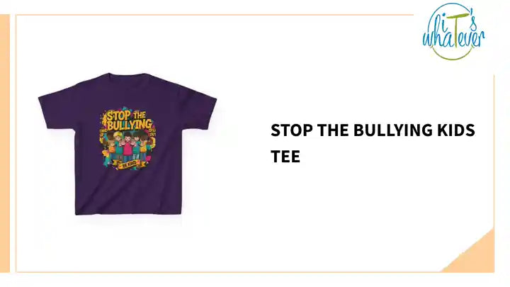 Stop the Bullying Kids Tee by@Outfy