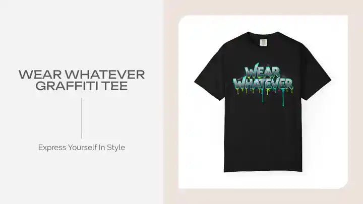 Wear Whatever Graffiti Tee by@Outfy
