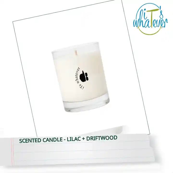 Scented Candle - Lilac + Driftwood by@Outfy