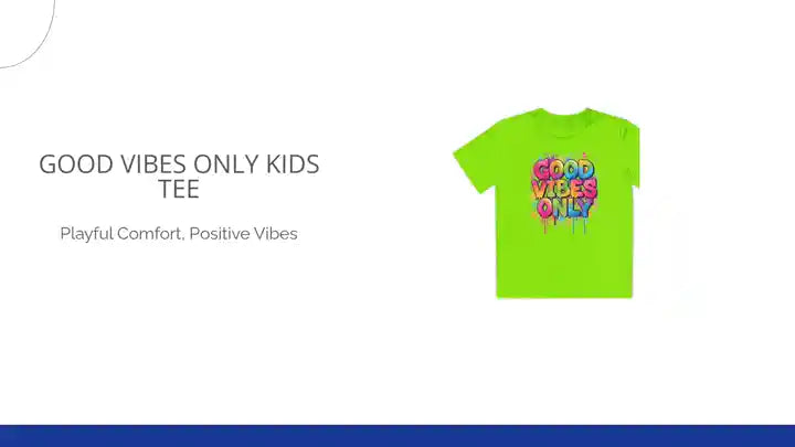 Good Vibes Only Kids Tee by@Outfy