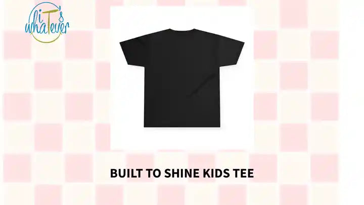 Built to Shine Kids Tee by@Outfy