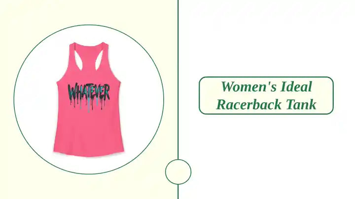 Women's Ideal Racerback Tank by@Outfy