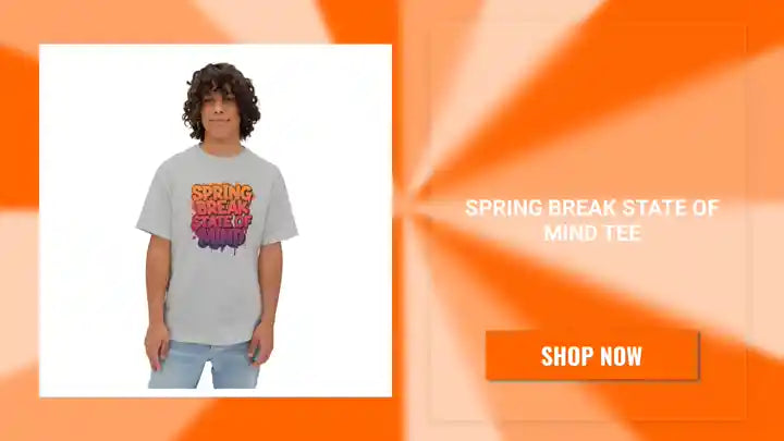 Spring Break State of Mind Tee by@Outfy