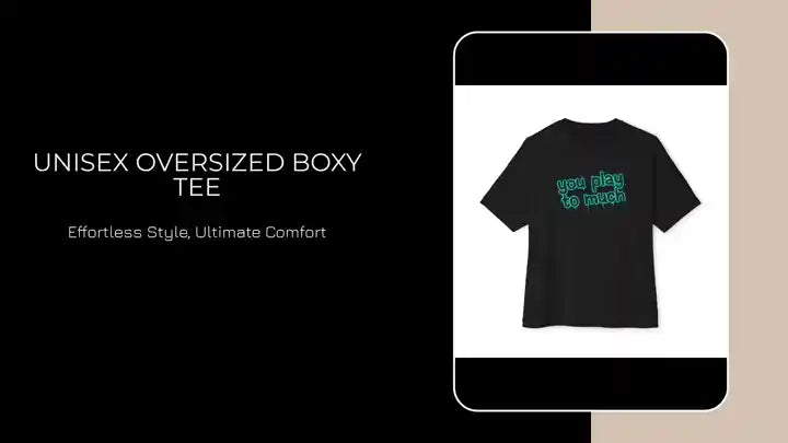 Unisex Oversized Boxy Tee by@Outfy