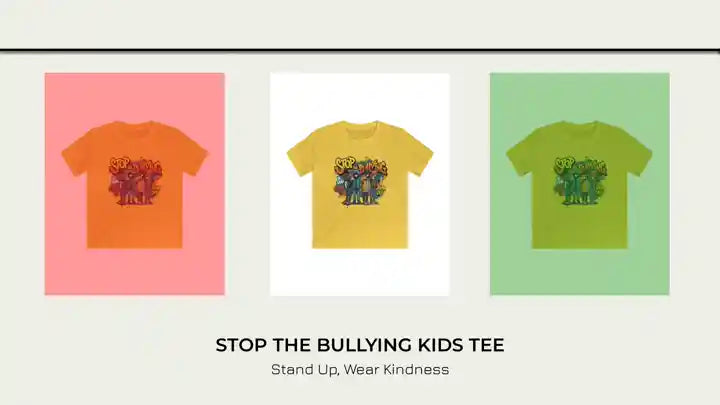 Stop the Bullying Kids Tee by@Outfy